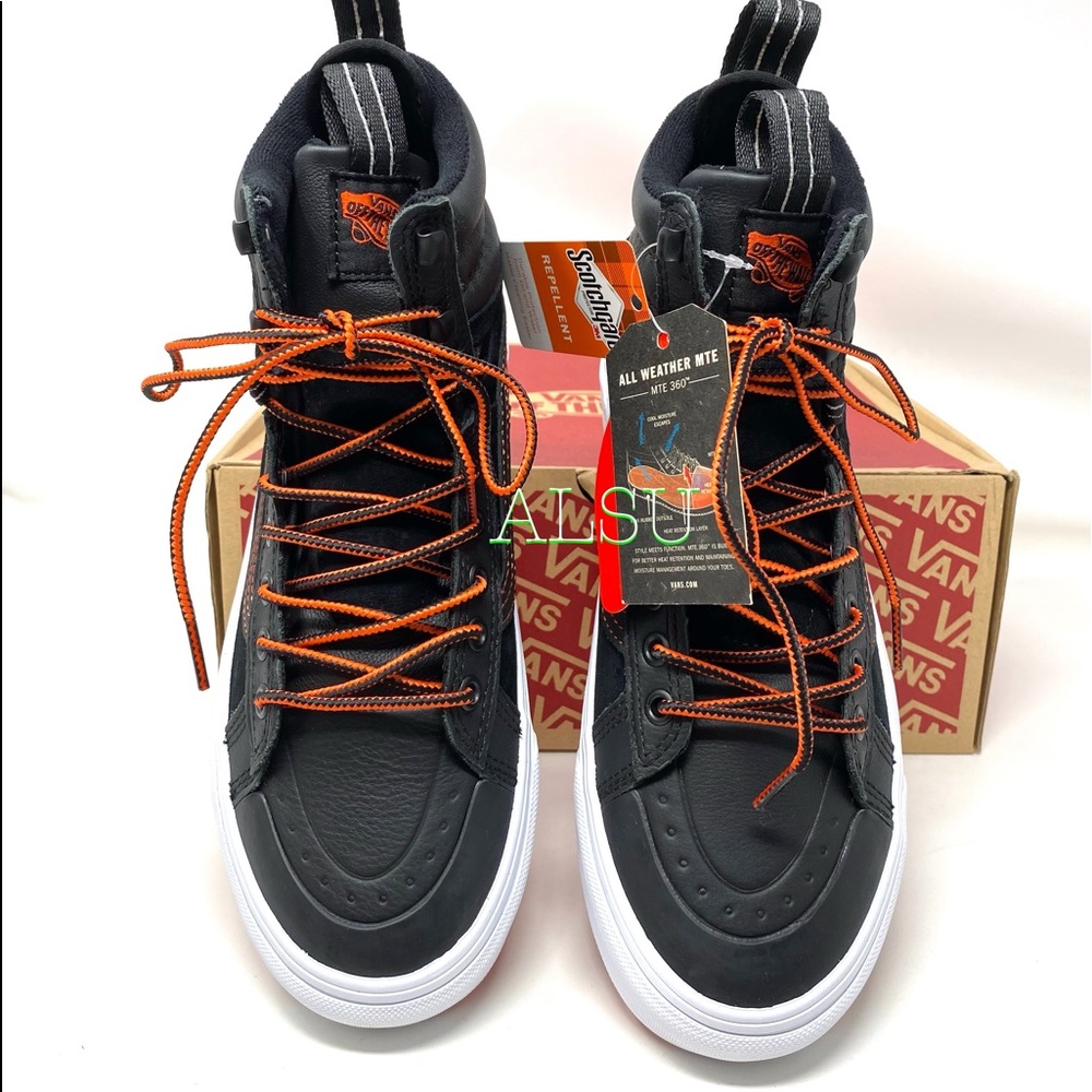 VANS SK8-HI Boot MTE 2 Women's Size 9 Black Winter Boots Spicy High Top Shoes - Picture 6 of 11